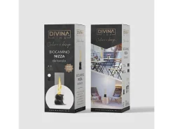 Discount Biolareira de mesa a bioetanol NIZZA D14,5 x H46,5 interno externo Preto