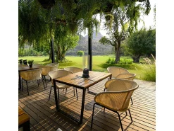 Discount Biolareira de mesa a bioetanol NIZZA D14,5 x H46,5 interno externo Preto