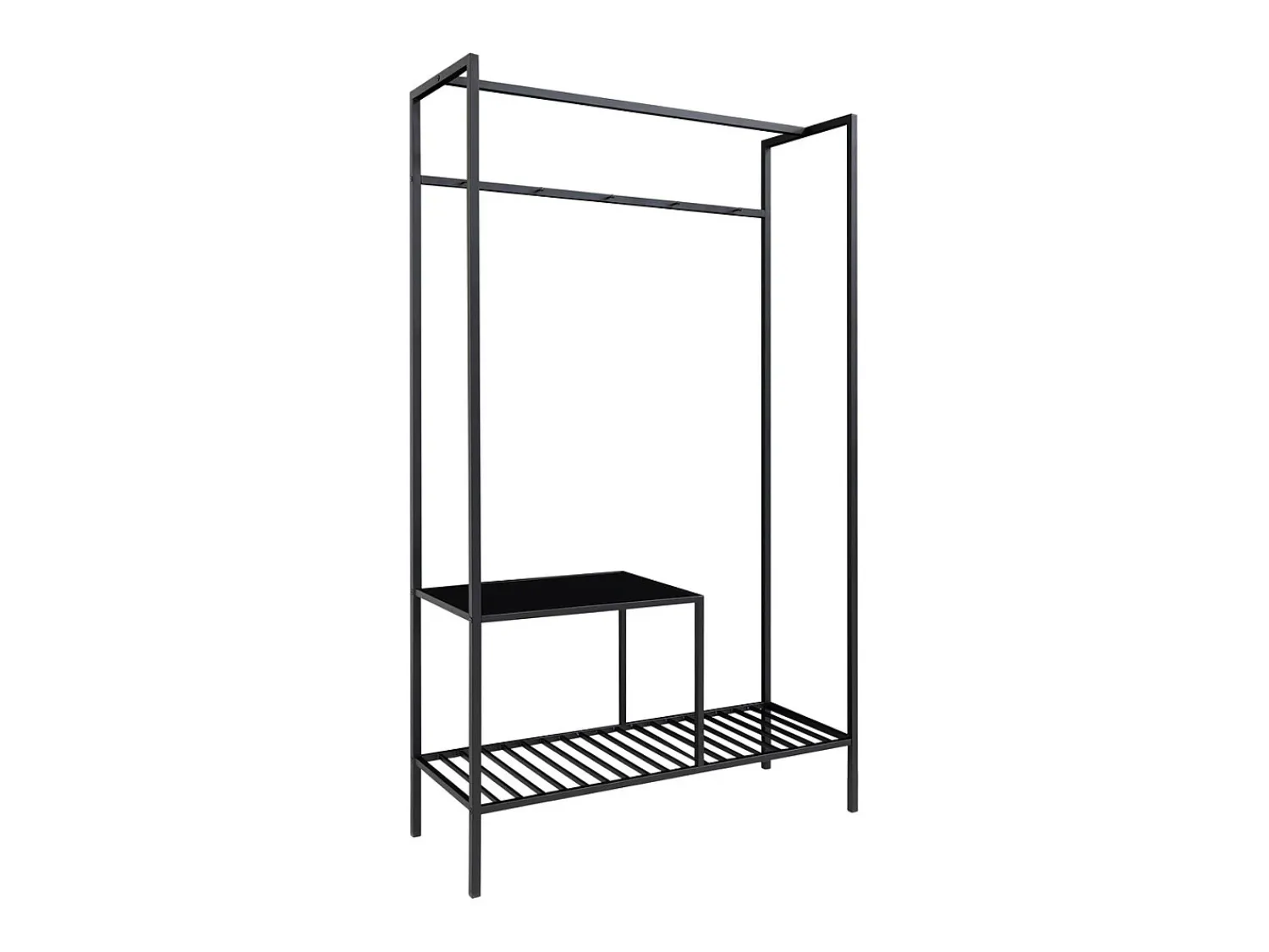 Cabide de Chão Vita, , 38x101x170 cm, Kendra Home^ Cabide De Pé