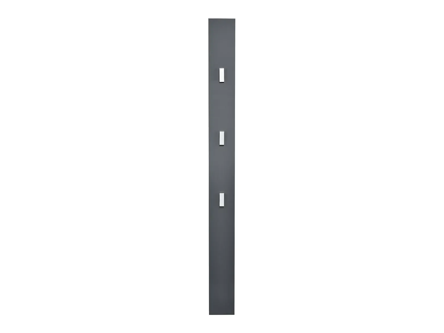 Cabide De Pé|Helloshop26 Cabide guarda-roupa parede ganchos para roupas painel de parede 170 cm cinza 03_0002144 Cinzento