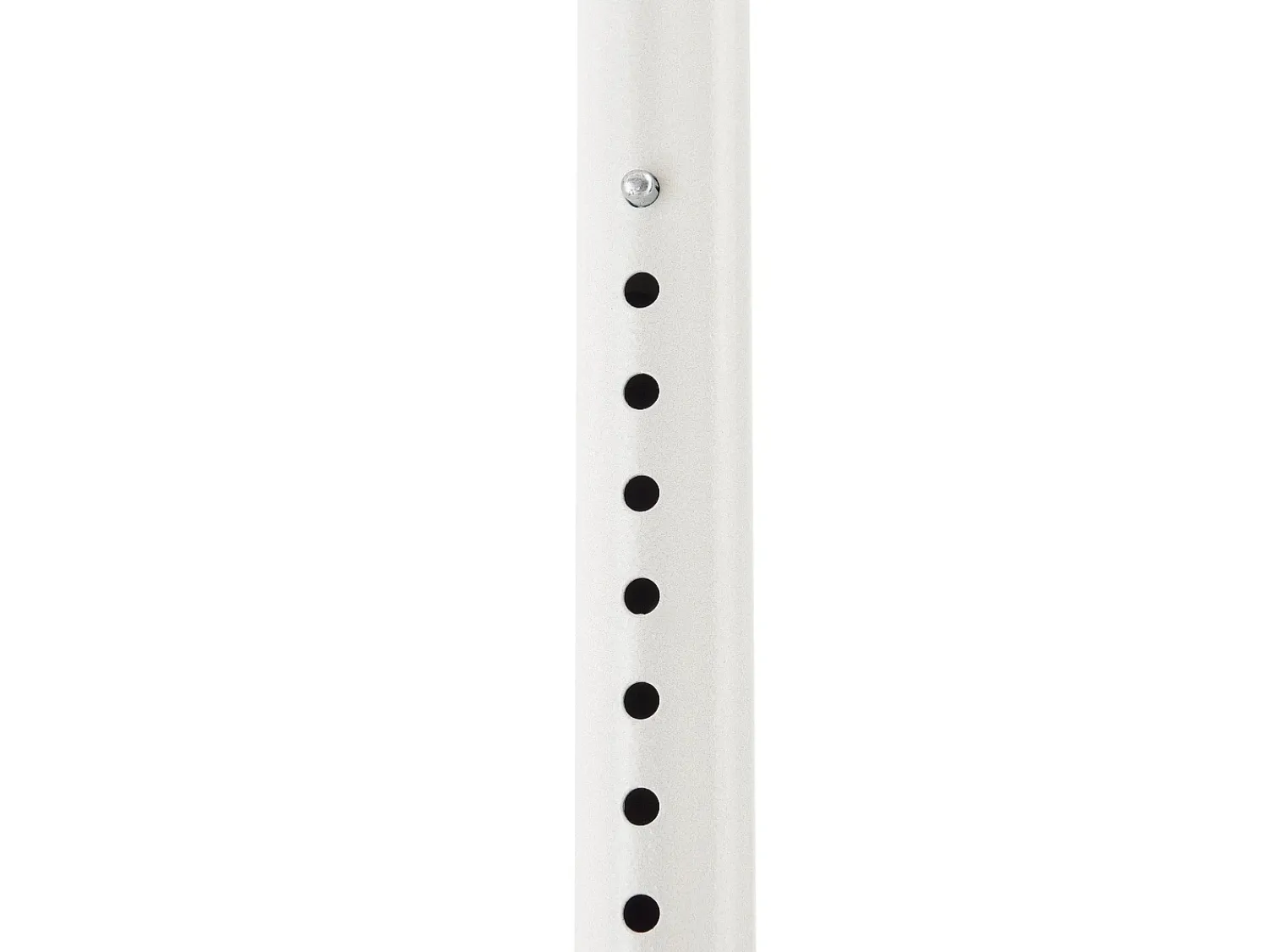 New Helloshop26 Cabide telescópico com altura ajustável 110 - 305 cm 03_0003506 Branco