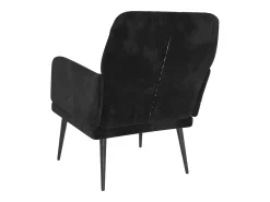 vidaxl Cadeira c/ apoio de braços 62x79x79 cm veludo^ Poltrona