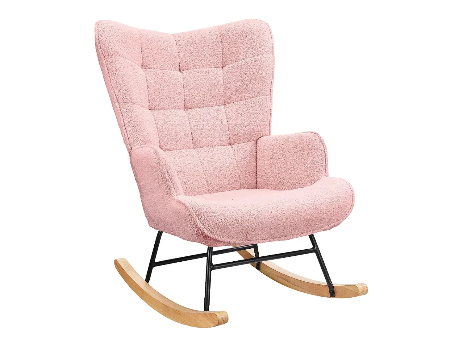 Sale Cadeira de balanço para adultos - Cadeira de balanço ergonômica para áreas externas - para sala de estar - Rosa