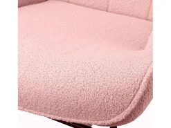 Sale Cadeira de balanço para adultos - Cadeira de balanço ergonômica para áreas externas - para sala de estar - Rosa