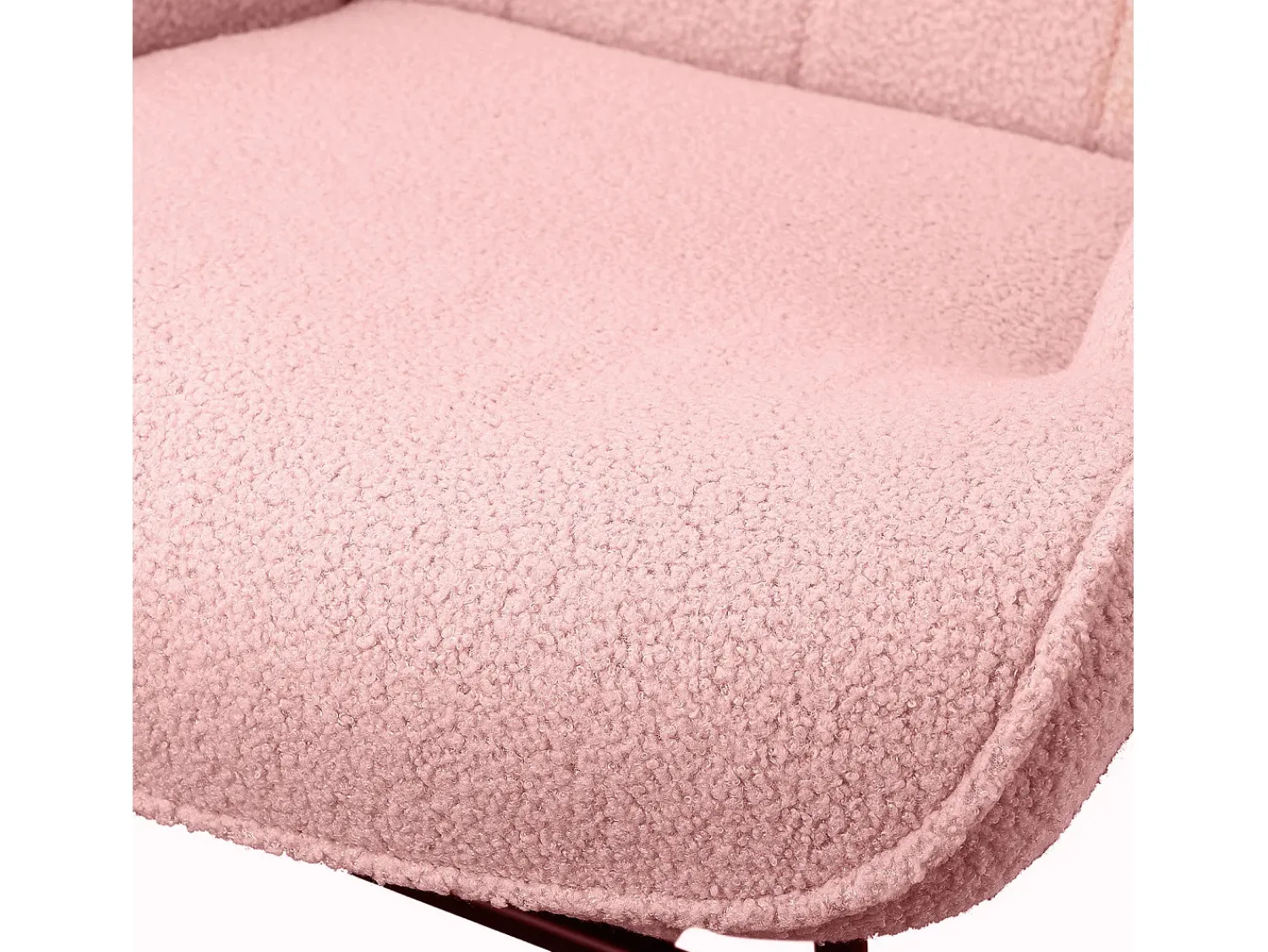 Sale Cadeira de balanço para adultos - Cadeira de balanço ergonômica para áreas externas - para sala de estar - Rosa