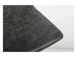 Discount Meublorama Cadeira de balcão 'Ozon' PU , dimensões: A98 x L45 x P49 cm. Preto