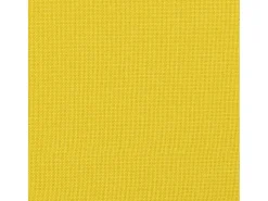 Poltrona|vidaxl Cadeira de baloiço com banco tecido mostarda Amarelo