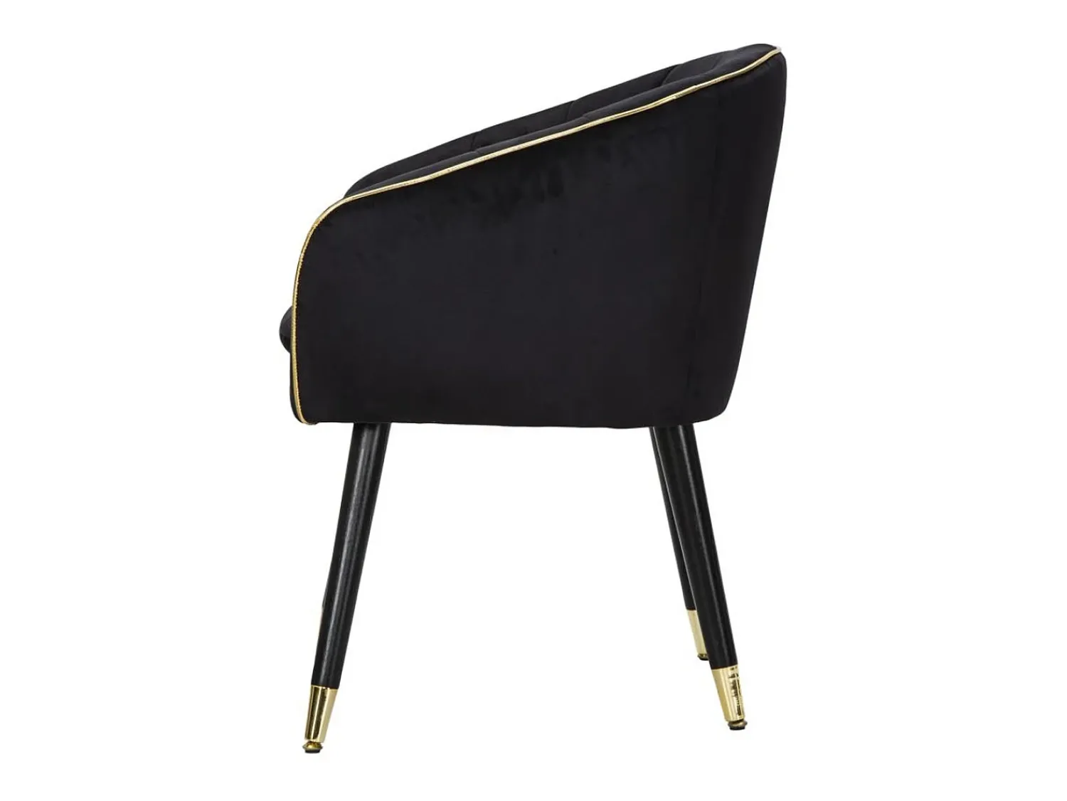 Poltrona| Cadeira de Braços VKH317, , 62x58x78 cm, Kendra Home Preto