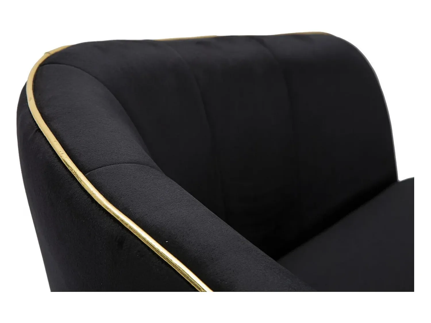 Poltrona| Cadeira de Braços VKH317, , 62x58x78 cm, Kendra Home Preto