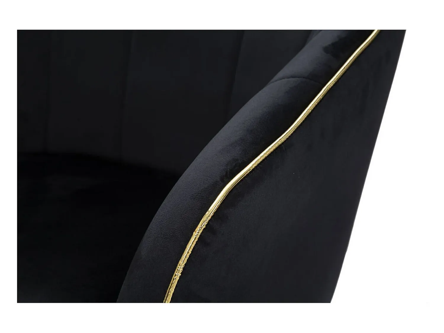 Poltrona| Cadeira de Braços VKH317, , 62x58x78 cm, Kendra Home Preto