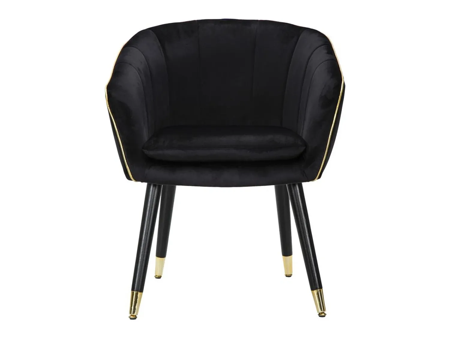 Poltrona| Cadeira de Braços VKH317, , 62x58x78 cm, Kendra Home Preto