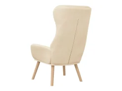 Poltrona| Cadeira de descanso tecido cor PT775783 Creme