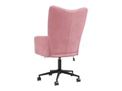 Poltrona*vidaxl Cadeira de descanso veludo Rosa