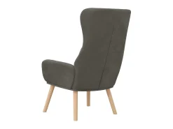 Clearance Cadeira de descanso veludo cinzento-escuro PT691357 Azul
