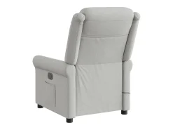 Poltrona* Cadeira de massagem reclinável tecido SHL758297 Cinzento