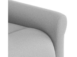 Poltrona* Cadeira de massagem reclinável tecido SHL147023 Cinzento
