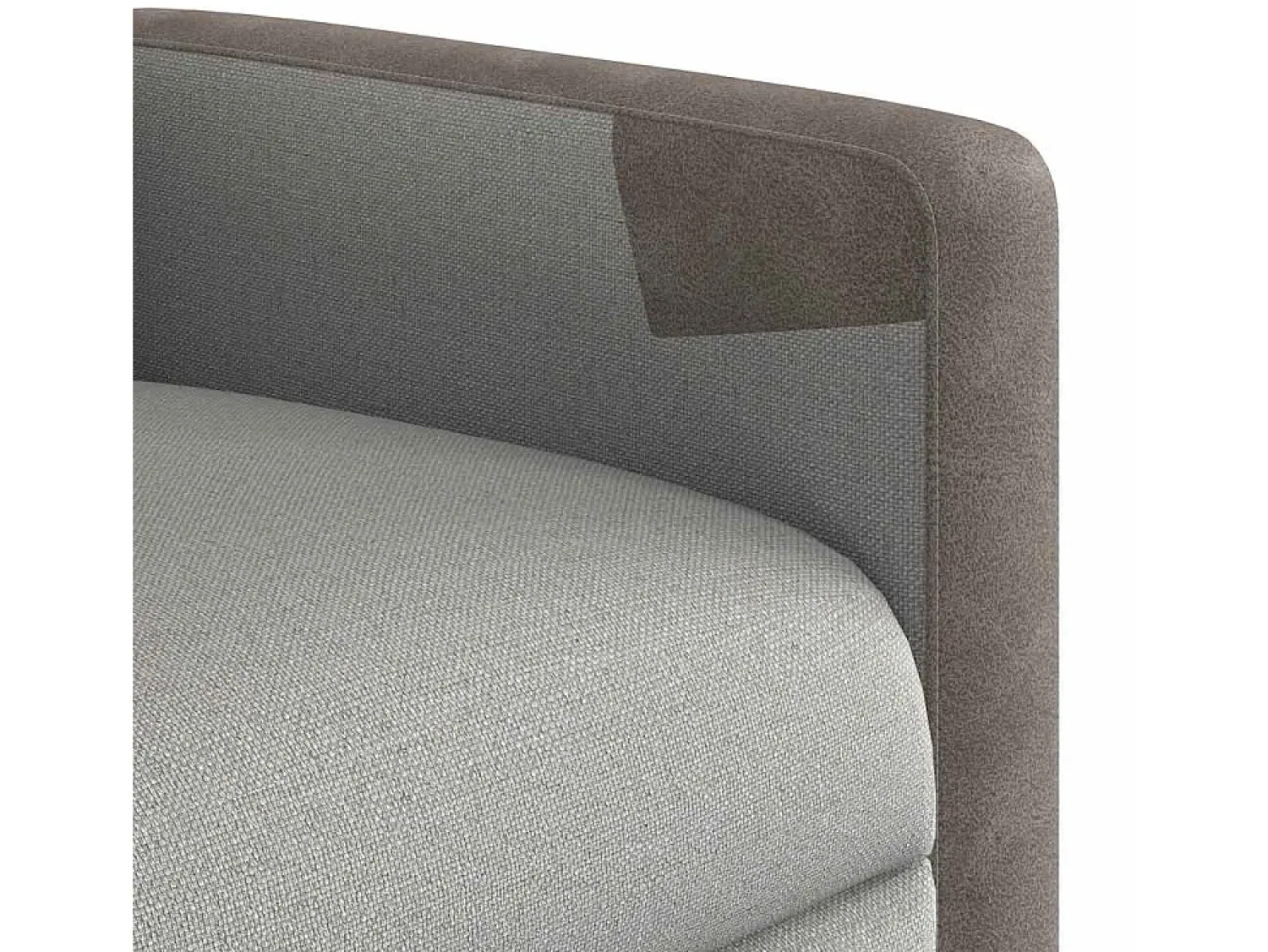 Poltrona| Cadeira de massagem reclinável tecido SHL318581 Cinzento