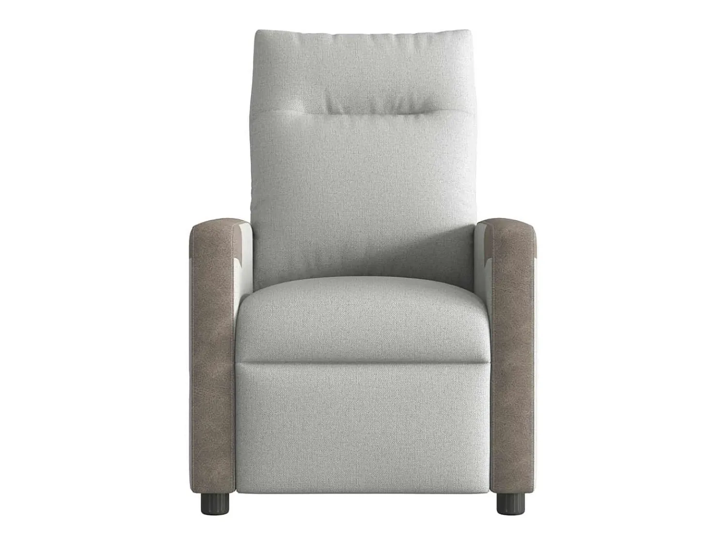Poltrona| Cadeira de massagem reclinável tecido SHL318581 Cinzento