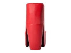 Discount vidaxl Cadeira estilo sapato de salto alto couro artificial Vermelho