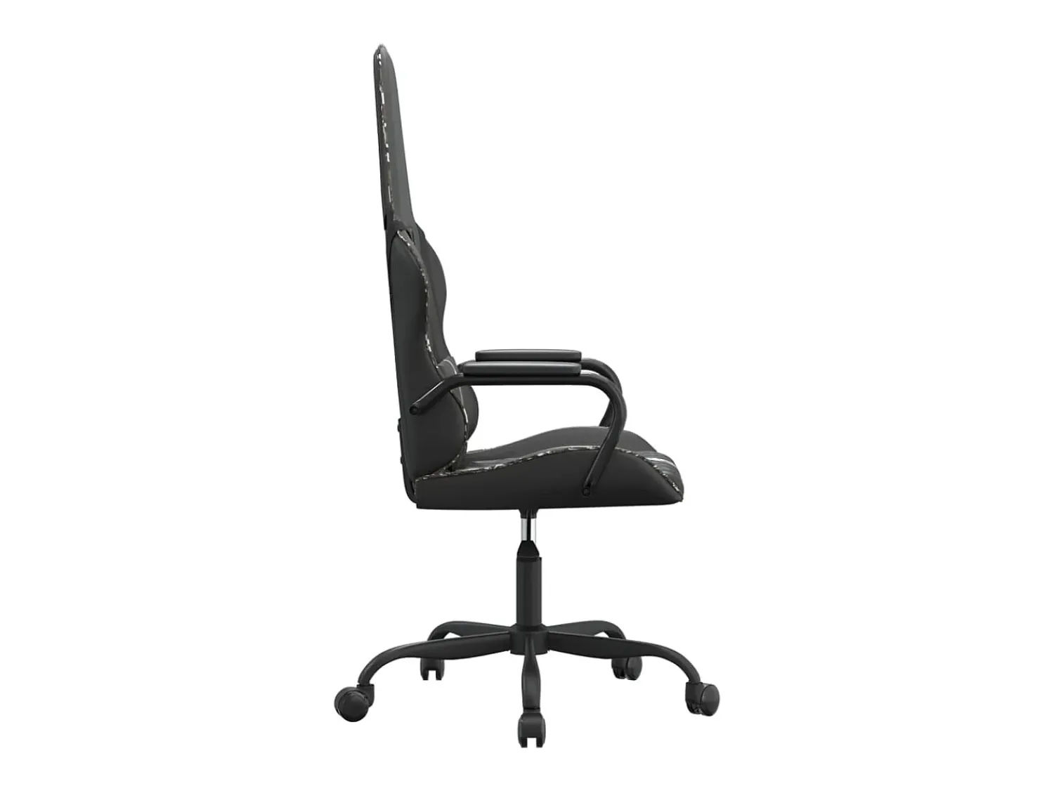 Outlet vidaxl Cadeira gaming couro artificial preto e camuflado Multicor