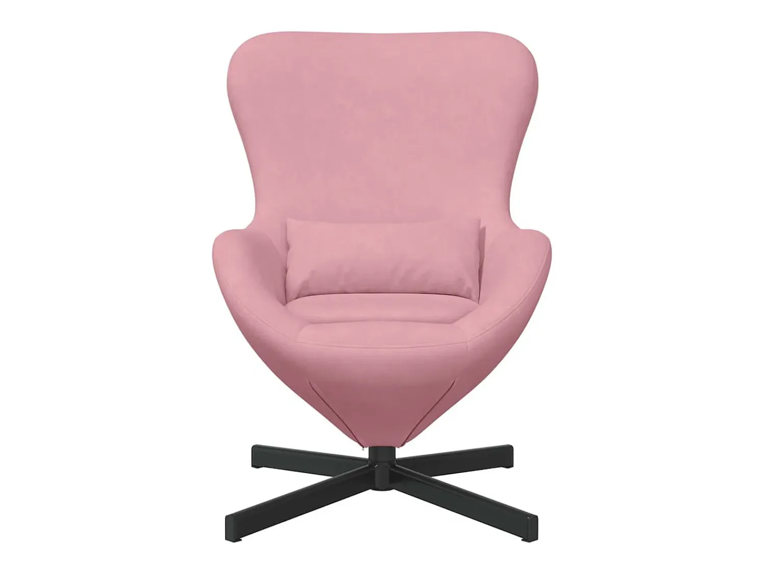 Online vidaxl Cadeira ovo 63 x 73 x 90 cm Veludo Rosa