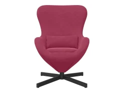 Poltrona*vidaxl Cadeira ovo Vinho 63 x 73 x 90 cm Veludo Vermelho