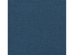 New vidaxl Cadeira reclinável c/ apoio de pés tecido Azul