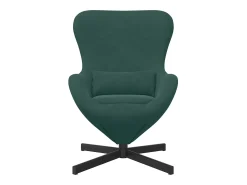 Poltrona* Cadeira Relax | Cadeira ovo Verde-escuro 63x73x90 cm Veludo SHL270031 Verde pinho
