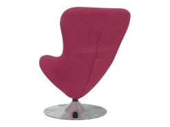 Cadeira Relax | Cadeira ovo vermelho tinto 63x73x90 cm Veludo SHL636189^ Poltrona