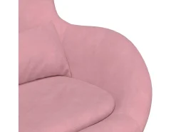 Online Cadeira Relax | Cadeira ovo 63x73x90 cm Veludo SHL33837 Rosa