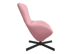Online Cadeira Relax | Cadeira ovo 63x73x90 cm Veludo SHL33837 Rosa