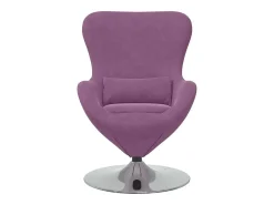Sale Cadeira Relax | Cadeira ovo Roxo 63x73x90 cm Veludo SHL505194 Violeta