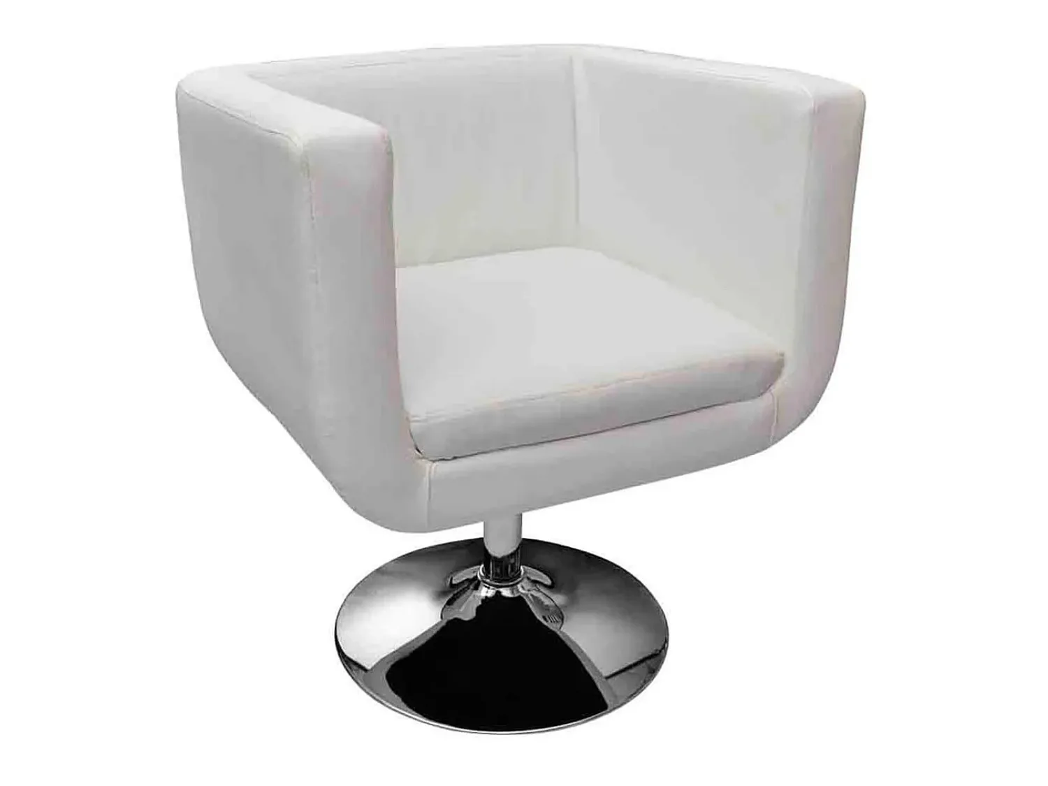 Banco| Cadeiras de bar 2 pcs couro artificial PT740522 Branco