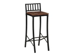 Outlet Cadeiras de bar 2 pcs madeira recuperada maciça PT159792 Multicor