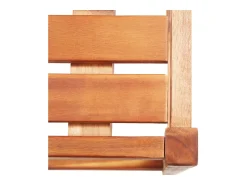 Banco|vidaxl Cadeiras de bar 4 pcs madeira de acácia maciça Castanho