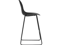 New Cadeiras de bar 2 pcs plástico PT959167 Preto