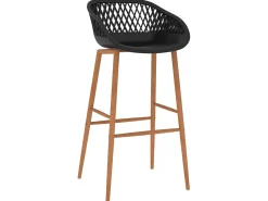 Banco* Cadeiras de bar 2 pcs PT188192 Preto