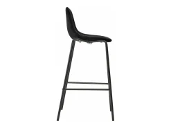 Outlet Cadeiras de bar 2 pcs tecido PT504699 Preto