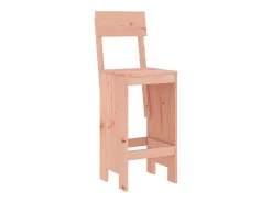 Cadeiras de bar 2 pcs 40x48,5x115,5cm madeira de douglas maciça PT212044^ Banco
