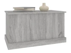 Acessórios De Arrumação| Caixa de arrumação 70x40x38 cm derivados madeira cinza sonoma PT148984 Cinzento