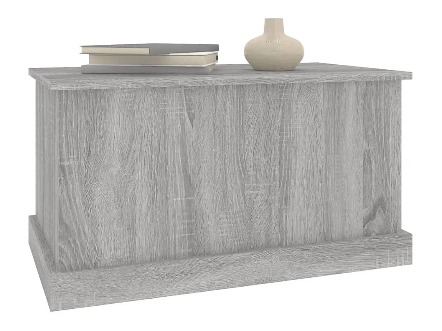 Acessórios De Arrumação| Caixa de arrumação 70x40x38 cm derivados madeira cinza sonoma PT148984 Cinzento