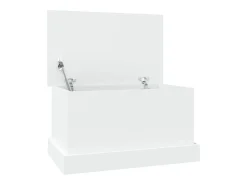 Acessórios De Arrumação| Caixa de arrumação 50x30x28 cm derivados de madeira PT585850 Branco