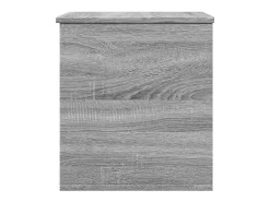 Acessórios De Arrumação|vidaxl Caixa de arrumação 60x42x46 cm derivados madeira cinza sonoma Cinzento
