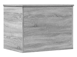 Acessórios De Arrumação|vidaxl Caixa de arrumação 60x42x46 cm derivados madeira cinza sonoma Cinzento