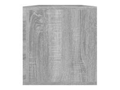 Móvel De Arrumação|vidaxl Caixa discos vinil 71x34x36cm derivados madeira sonoma Cinzento