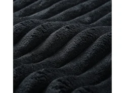 Sofá|KOMHTOM Cama acolchoada para adulto 180 x 1427 cm, sem cabeceira, com faixa LED (monocromática), base com suspensão hidráulica, bege. Preto