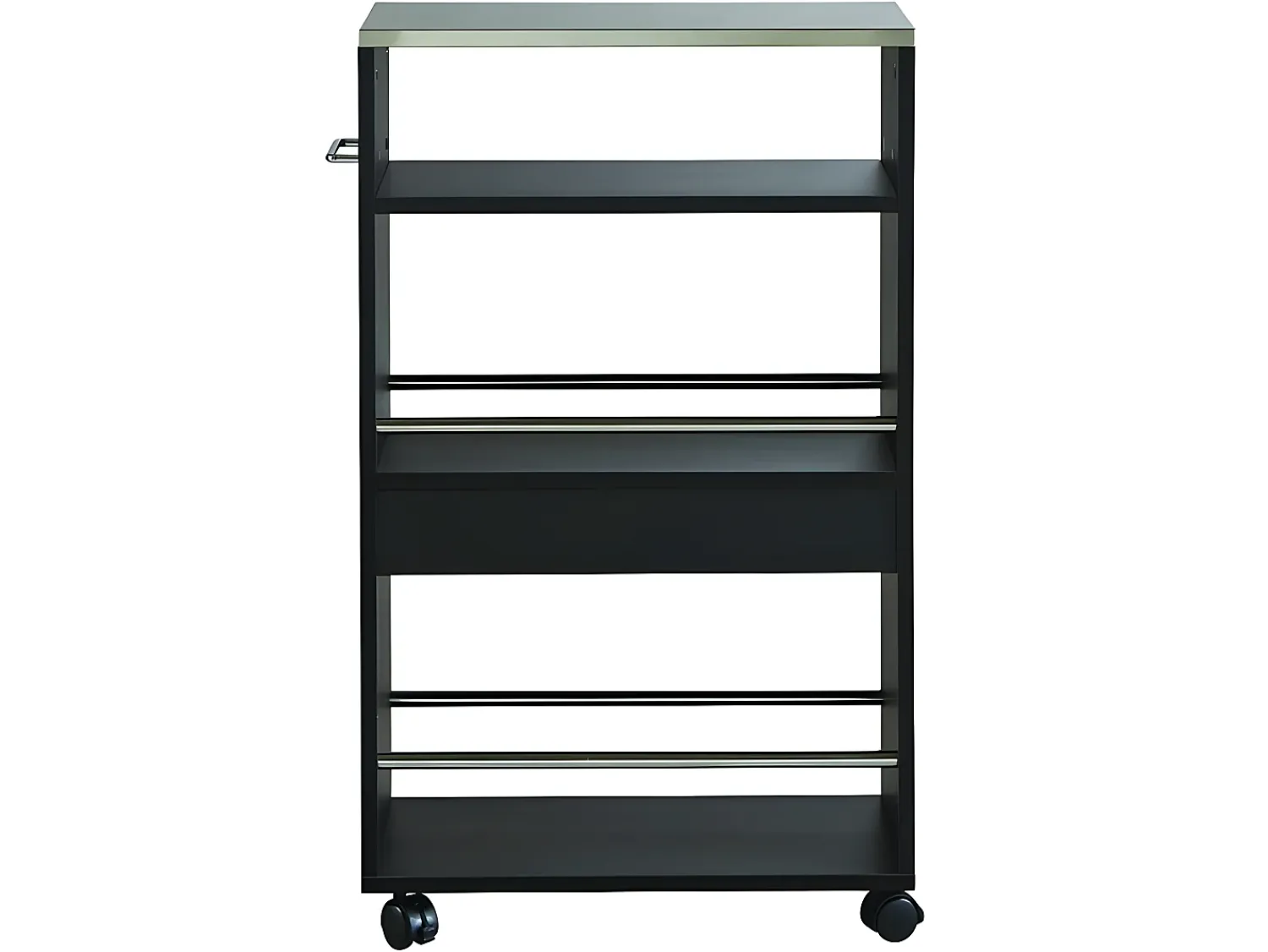 Online Carrinho de Cozinha AMBIHOME DURAN - Preto