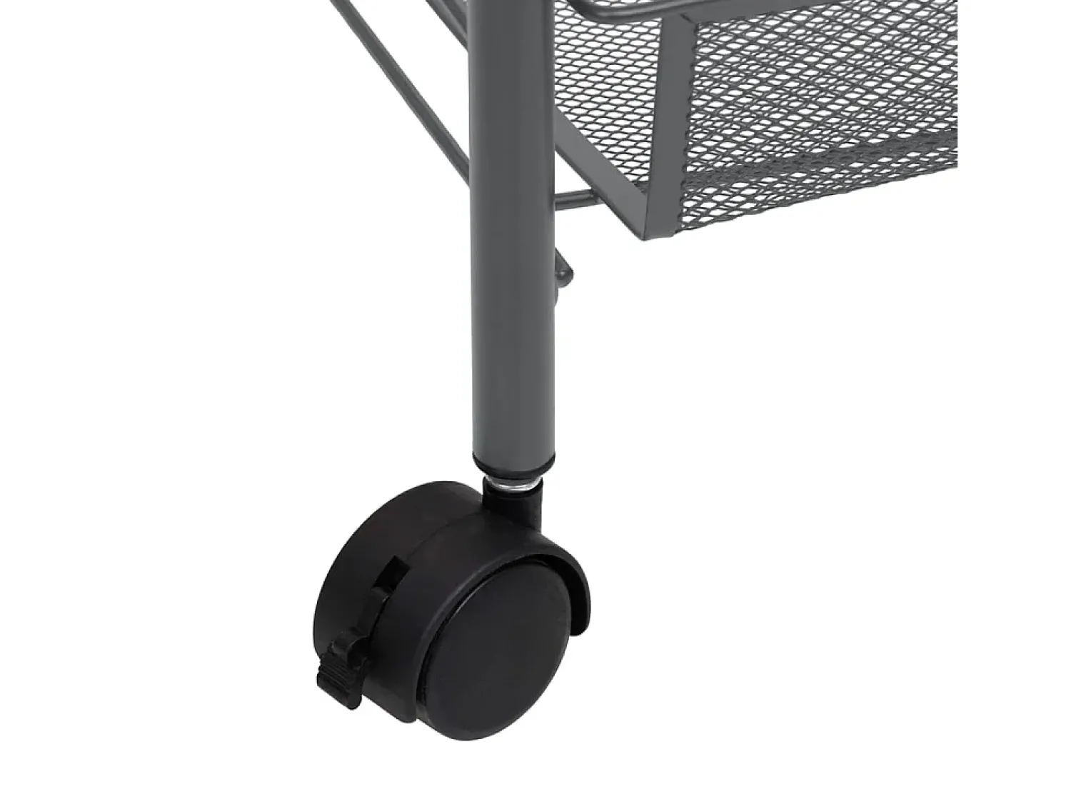 vidaxl Carrinho de cozinha c/ 5 prateleiras ferro 46x26x105cm^ Móvel De Arrumação