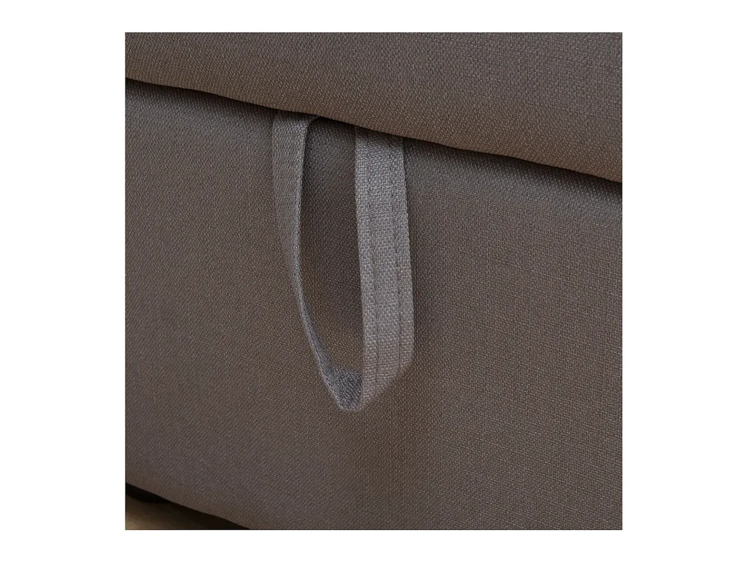 Discount Happy Garden CLARK Sofá-cama de canto de 3 lugares em taupe Castanho