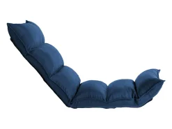 Poltrona|vidaxl Colchão dobrável tecido Azul